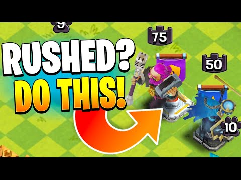 Do This First If You’re Rushed! (Clash of Clans) – Clash Bashing!!