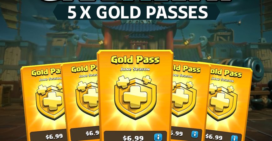5x GOLD PASS GIVEAWAY | May 25