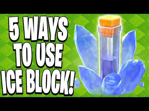 Ice Block is INSANE! 5 Pro Tips to Master the New Spell! (Clash of Clans) – Clash Bashing!!