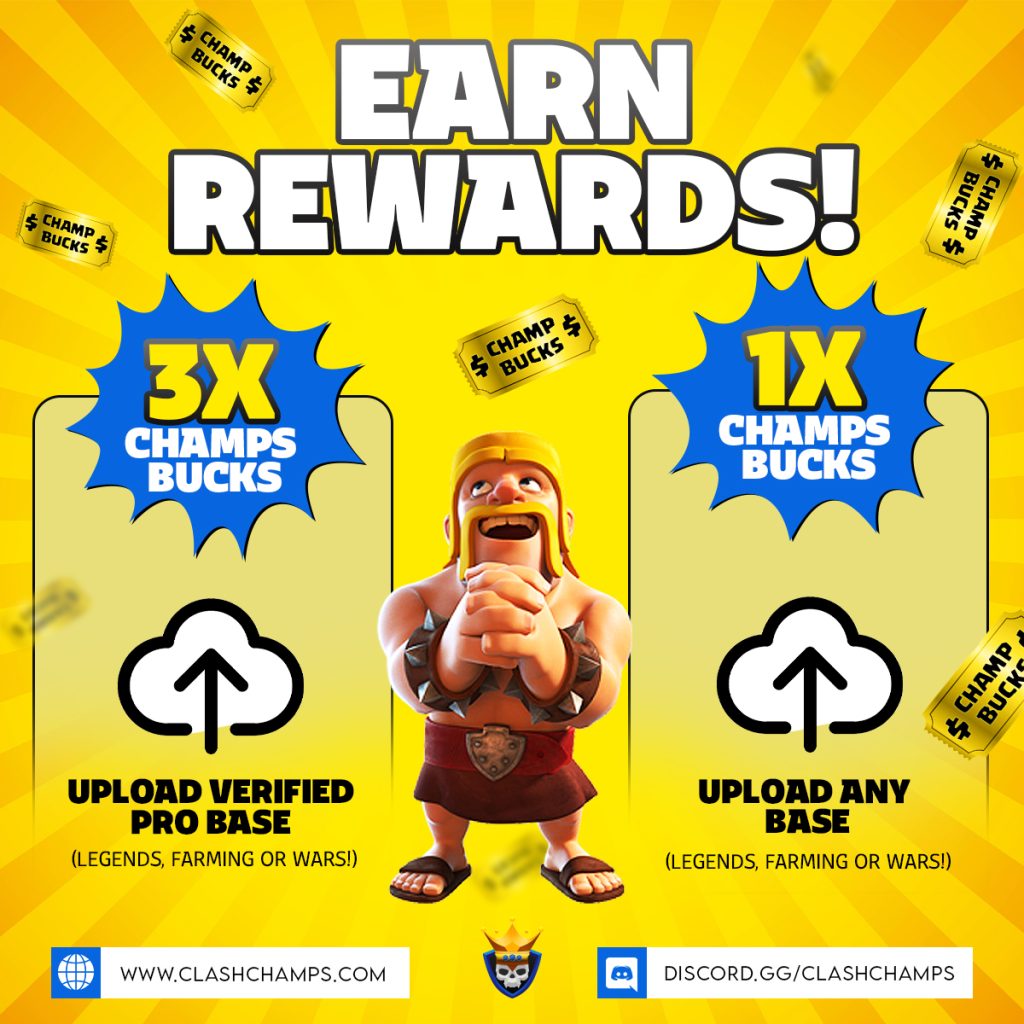 Clash Champs Base Rewards