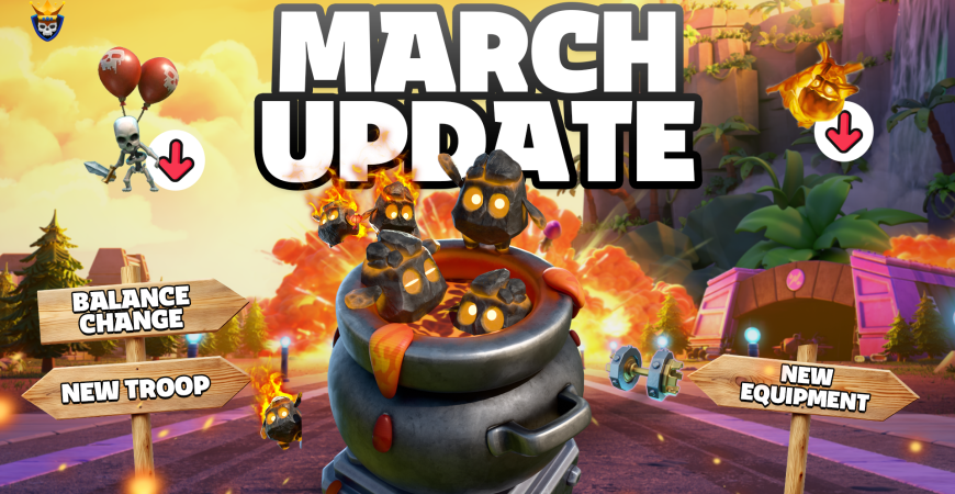 New Troop & Equipment: Clash of Clans March Update Full Details